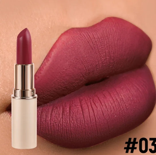 Matte Lipstick Half Cylinder